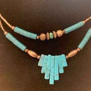 Vintage Navajo Turquoise Necklace
